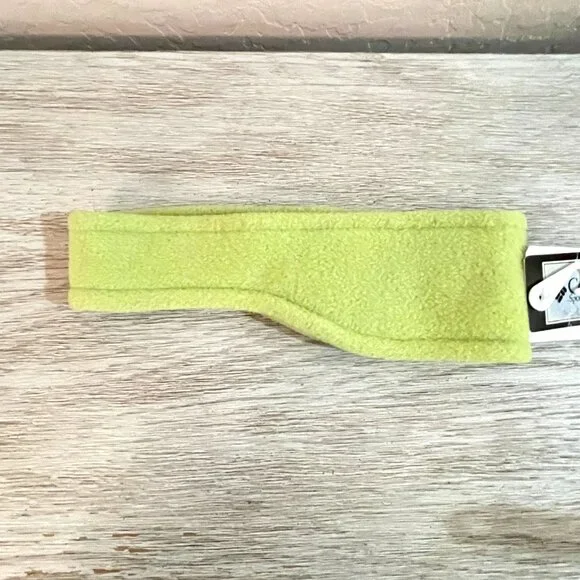 New Columbia Head Ring Headband Baddabing S/M Wasabi Light Green Fleece NWT - Picture 2 of 6